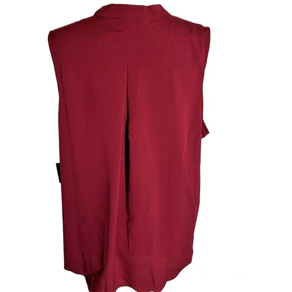 Rachel Roy Collection Surplice, Sleeveless Blouse. New With Tickets. Size XL - Picture 2 of 4